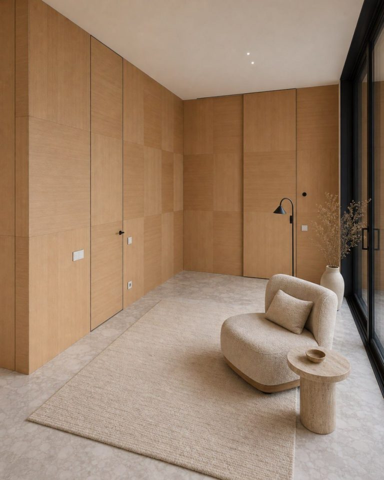 Zabudowa z paneli ściennych – realizacja Soho Concept 13
