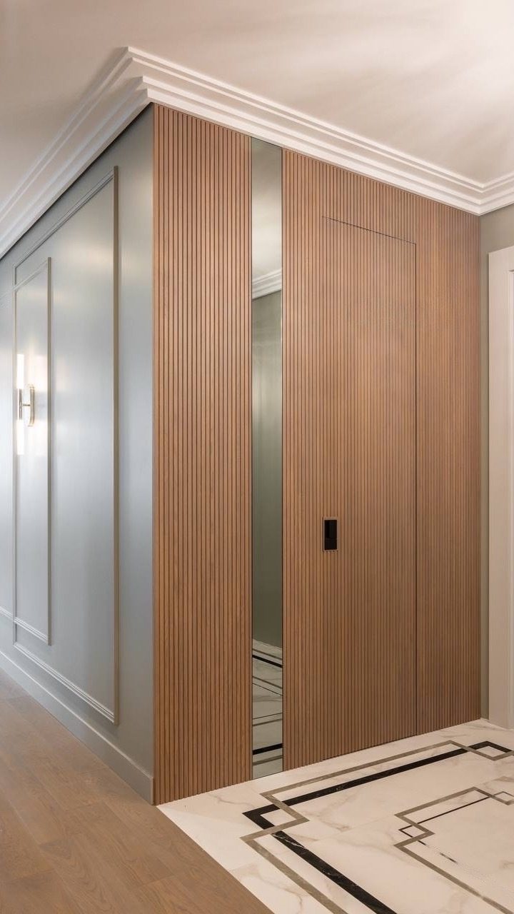 Zabudowa z paneli ściennych – realizacja Soho Concept 22